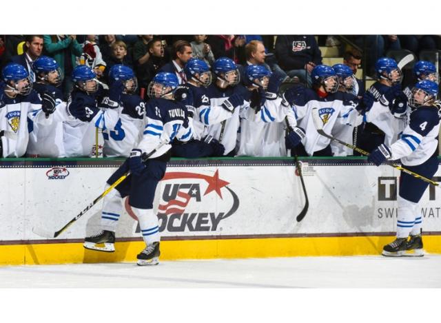 Photo hockey CM U18: Finlande sacrée - Championnats du monde
