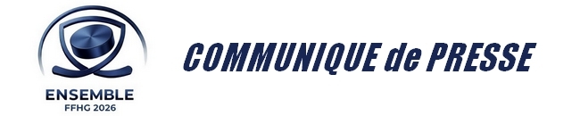 Photo hockey COMMUNIQUE DE PRESSE - Ensemble, Une Nouvelle Energie pour le Hockey  - Hockey en France