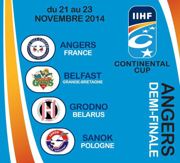 Photo hockey Coupe Continentale à Angers - Europe : Continental Cup - CHL