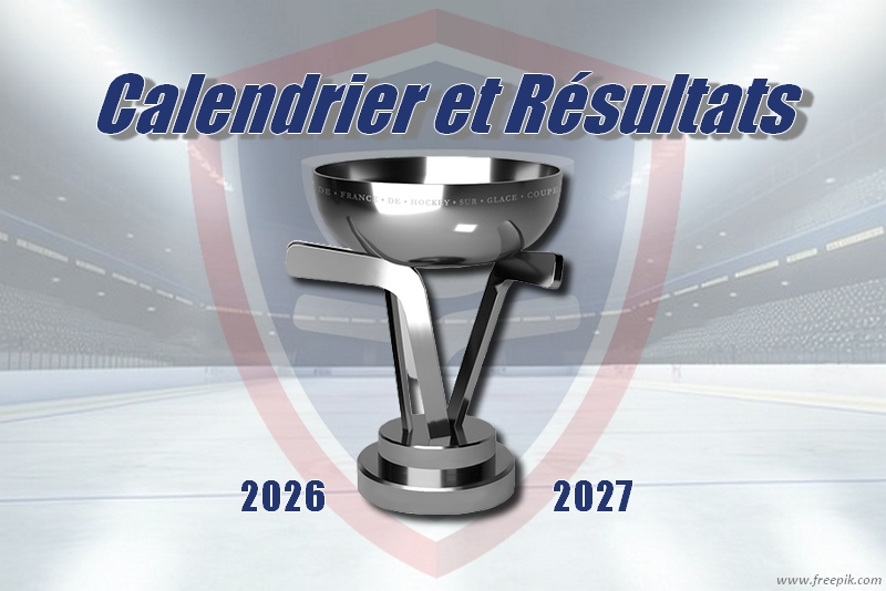 Photo hockey COUPE DE FRANCE - Résultats des 16ème - 20 et 21 oct. 2026 - Coupe de France