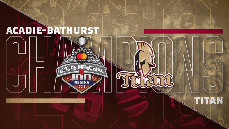 Photo hockey Coupe Memorial : Le Titan champion ! - LHJMQ - Ligue de Hockey Junior Majeur du Québec