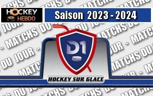 Photo hockey D1 - Programme 5ème journée - 31/10 & 01/11/2023 - Division 1