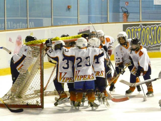 Photo hockey D1: Les Vipers sont bien arrivés à Caen - Division 1 : Montpellier  (Les Vipers)