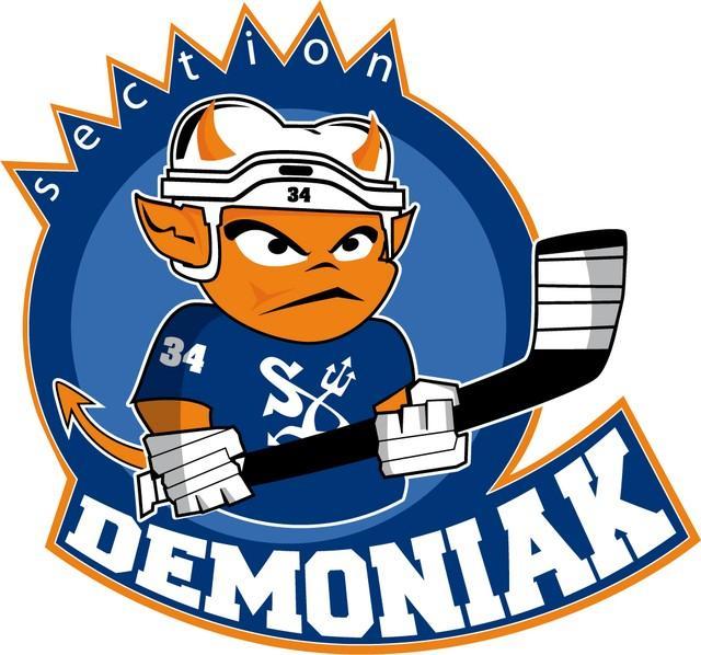 Photo hockey D1: Supporters: Section Démoniak - Division 1 : Montpellier  (Les Vipers)