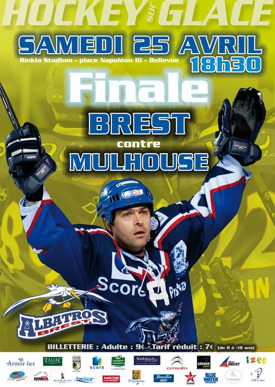 Photo hockey D2 : Brest - Mulhouse à guichet fermé - Division 2