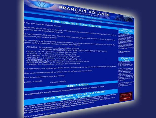 Photo hockey D2 : Nouveau site chez les Volants - Division 2 : Paris (FV) (Les Français Volants)