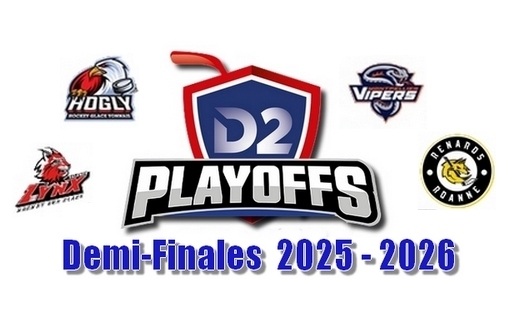 Photo hockey D2 : RESULTATS 1/2 Poffs - Matchs 3 & 4 - 04 Avril 2026 - Division 2