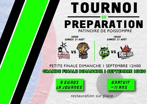 Photo hockey D2 : Tournoi de préparation à Epinal - Division 2 : Epinal  (Les Wildcats)