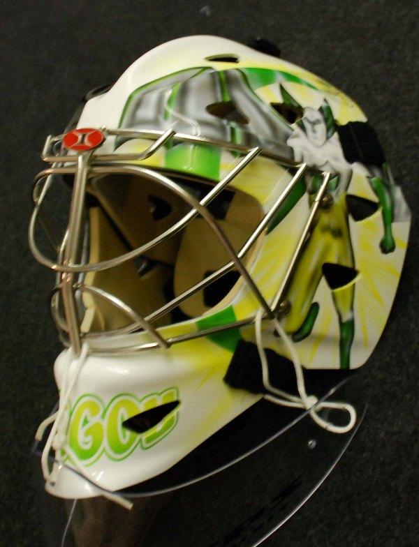 Photo hockey D2 Viry : Le masque de N. Cargou - Division 2 : Viry-Châtillon (Les Jets)