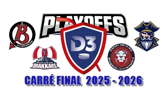 Photo hockey D3 : Carré Final - les 8, 9 & 10 Mai 2026 - Division 3