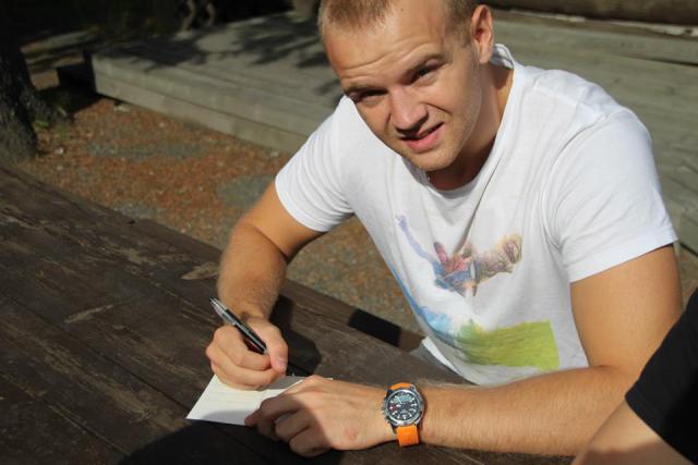 Photo hockey Da Costa sur le troisième bloc - KHL - Kontinental Hockey League