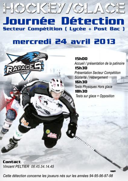 Photo hockey Détection à Gap - Toutes catégories - Ligue Magnus : Gap  (Les Rapaces)