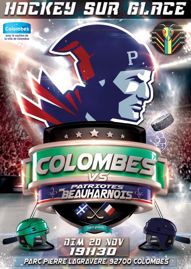 Photo hockey Des Québécois chez les MillePattes - Hockey Loisir : Colombes (Les Mille Pattes)