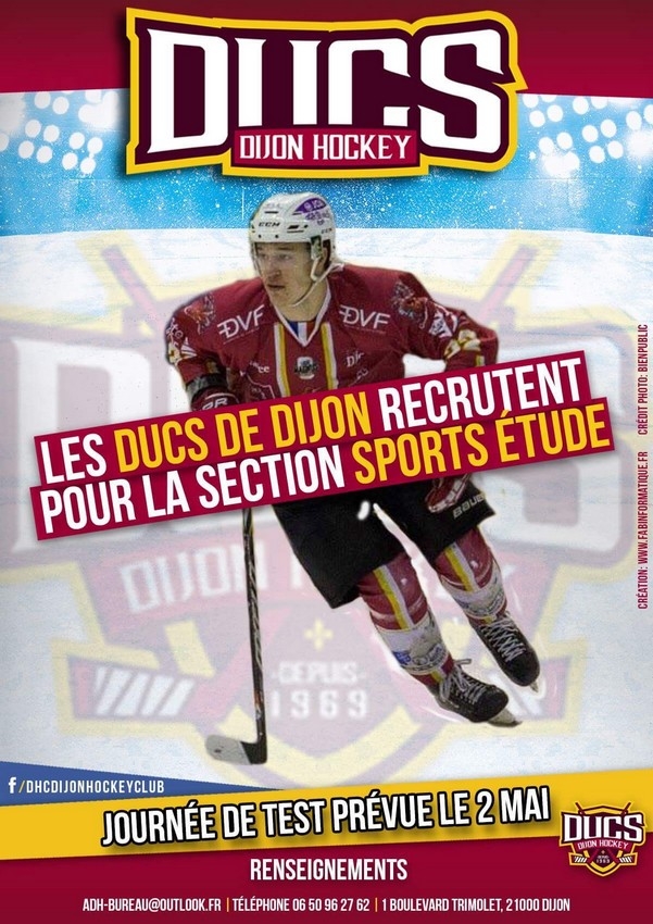 Photo hockey Dijon Mineur recrute de U13 à U20 - Hockey Mineur : Dijon  (Les Ducs)