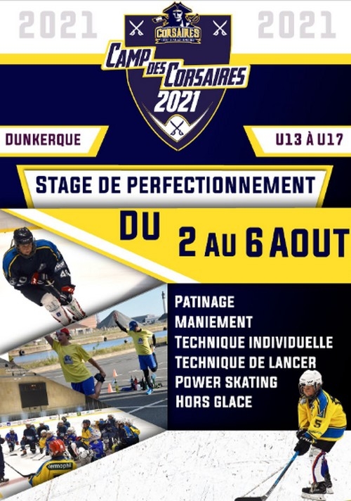 Photo hockey Dunkerque : Stage de perfectionnement U13 à U17 - Hockey Mineur : Dunkerque (Les Corsaires)