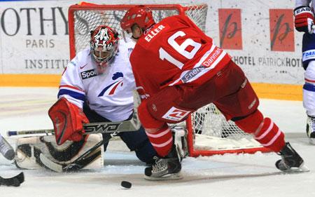Photo hockey EDF : Défaite des Bleus - Equipes de France