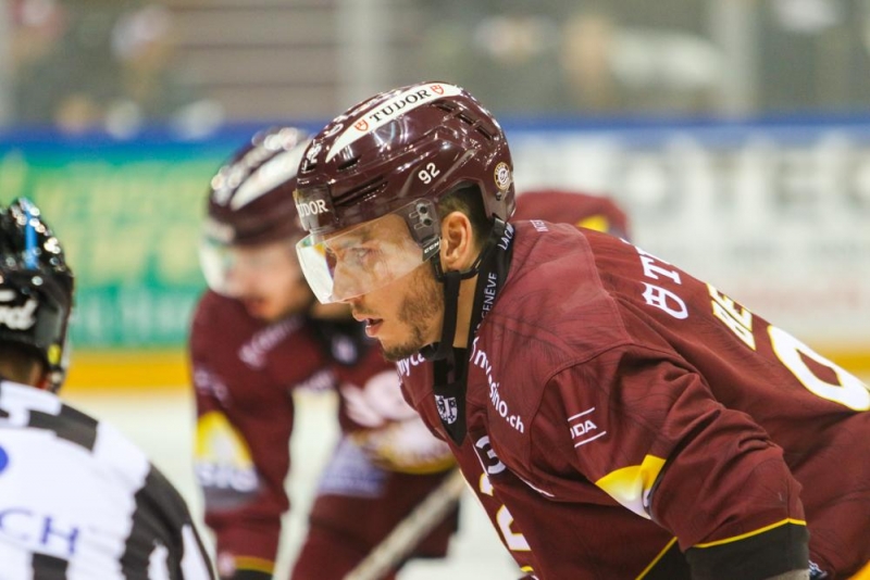 Photo hockey Eliot Berthon reste Grenat - Suisse - National League : Genève (Genève-Servette HC)