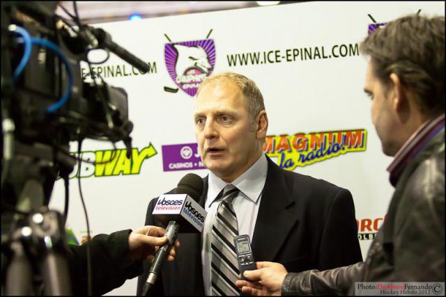 Photo hockey Epinal : départ de Santino Pellegrino - Ligue Magnus : Epinal  (Les Wildcats)