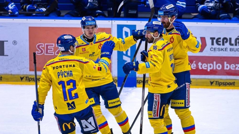 Photo hockey Extraliga : Le Motor tourne bien - TELH - Tipsport Extraliga Ledního Hokeje