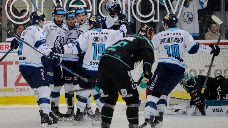 Photo hockey Extraliga : Tié un tigre - TELH - Tipsport Extraliga Ledního Hokeje