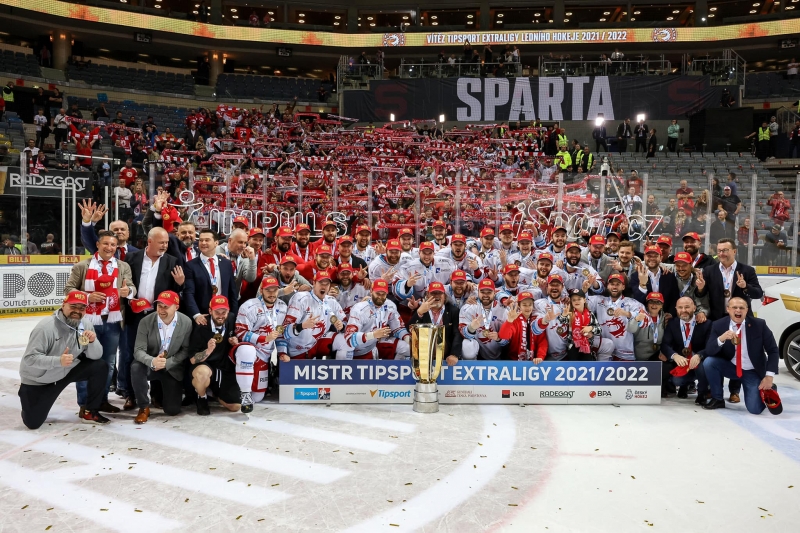 Photo hockey Extraliga : Trois fois champion - TELH - Tipsport Extraliga Ledního Hokeje