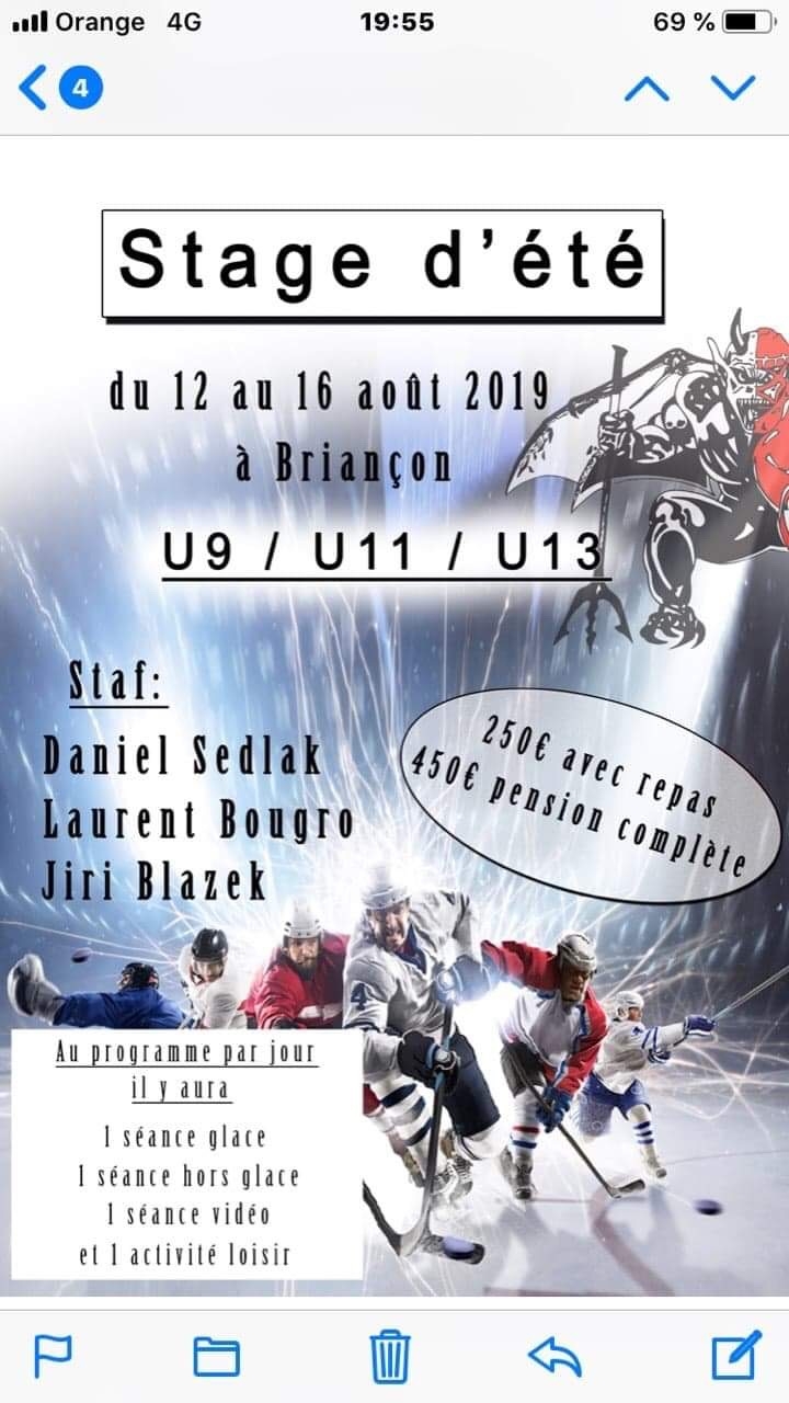 Photo hockey Formation chez les Diables Rouges - Hockey Mineur : Briançon II (Les Diables Rouges)