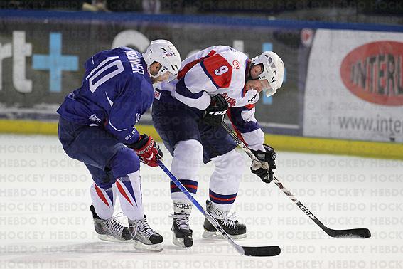 Photo hockey France-Slovénie (Valence) - Equipes de France
