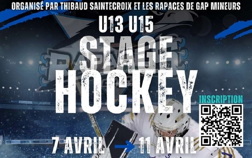 Photo hockey GAP - Stage de Pâques U13 - U15 - Hockey Mineur