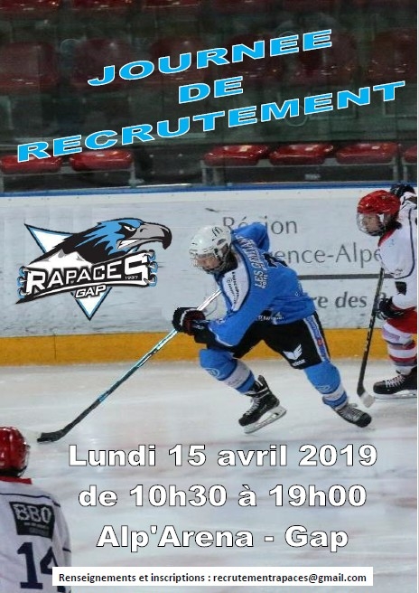 Photo hockey Gap recrute U15 à U20 et gardiens U15  - Hockey Mineur : Gap  (Les Rapaces)