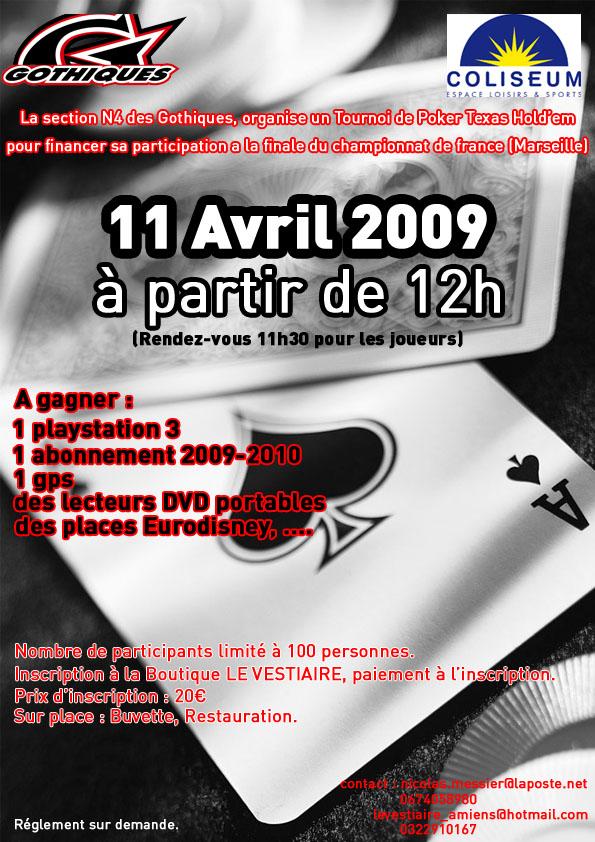 Photo hockey Gothiques N4 : Soirée Poker - Hockey en France