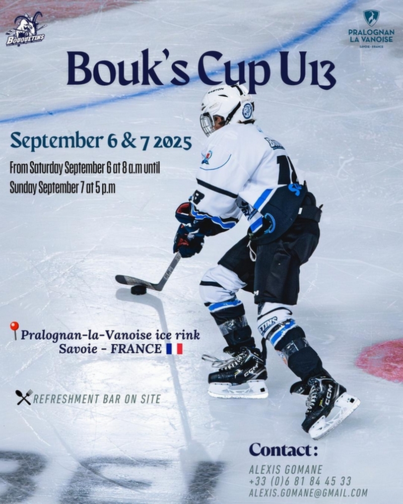 Photo hockey HCMP - Tournoi U13 - 6 et 7 sept. 2025 - Hockey Mineur : Courchevel-Méribel-Pralognan (Les Bouquetins)