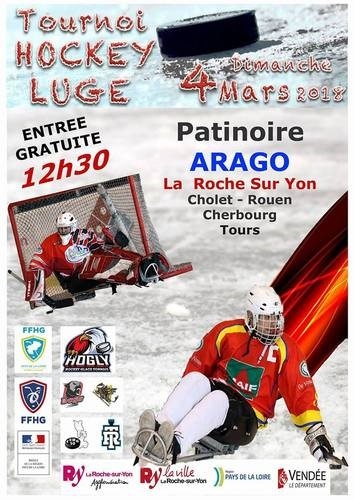 Photo hockey Hockey luge à La Roche/Yon - Autour du hockey
