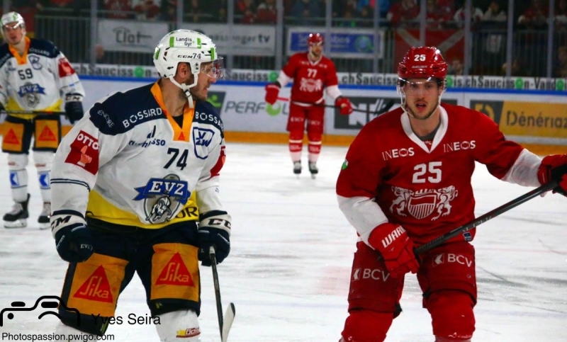 Photo hockey J. Morant met fin à sa saison - Suisse - National League : Zürich (ZSC Lions)