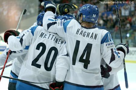 Photo hockey JO : La Finlande débute bien - Jeux olympiques