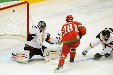 Photo hockey JO : Le Bélarus se place - Jeux olympiques