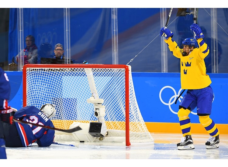 Photo hockey JO : Suède et Suisse qualifiées - Jeux olympiques
