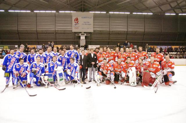 Photo hockey JO 1992 : Match commémoratif - Hockey en France