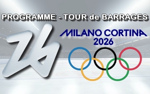 Photo hockey JO 2026 - RESULTATS et Programme TOUR DE BARRAGES HOMMES - Jeux olympiques