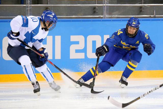 Photo hockey JO Fem : La Suède en demi - Jeux olympiques