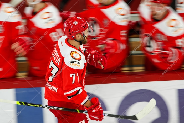 Photo hockey KHL : But mais défaite pour Da Costa - KHL - Kontinental Hockey League