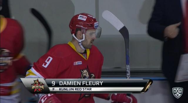Photo hockey KHL : Deuxième but pour Fleury - KHL - Kontinental Hockey League