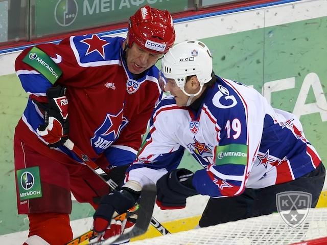 Photo hockey KHL : Fetisov n