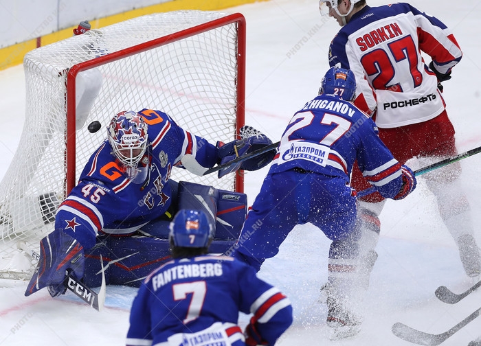 Photo hockey KHL : La remontée s