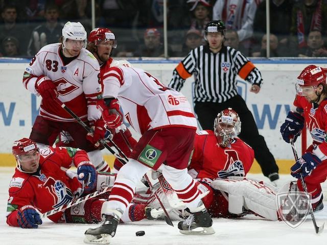 Photo hockey KHL : La soirée des cartons - KHL - Kontinental Hockey League