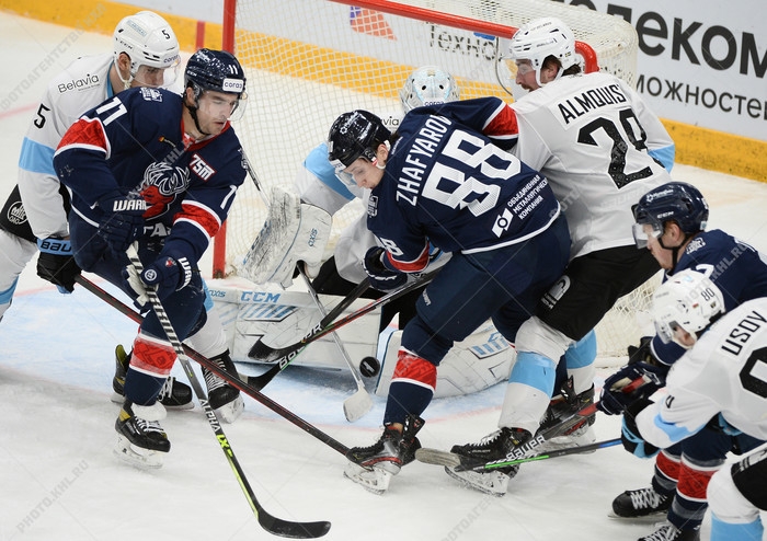 Photo hockey KHL : Le cerf à l