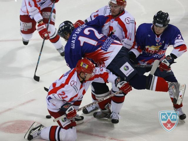 Photo hockey KHL : Le Dynamo à l