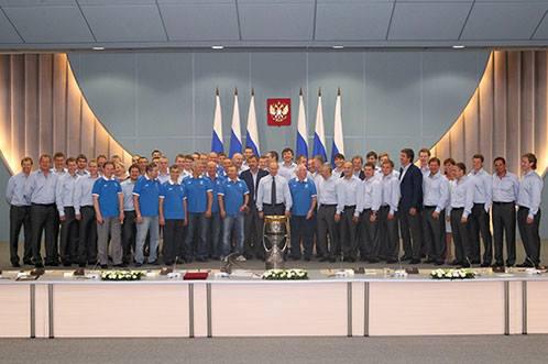 Photo hockey KHL : Le Dynamo Moscou honoré - KHL - Kontinental Hockey League