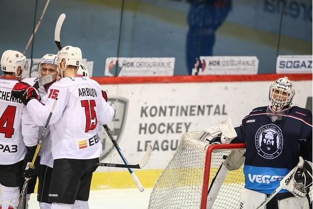 Photo hockey KHL : Le froid sibérien s