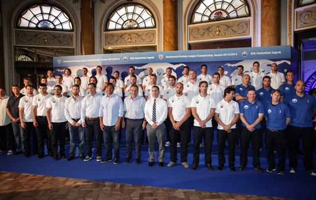 Photo hockey KHL : Le Medveščak fin prêt - KHL - Kontinental Hockey League