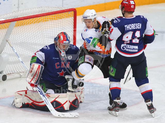 Photo hockey KHL : Le monde à l